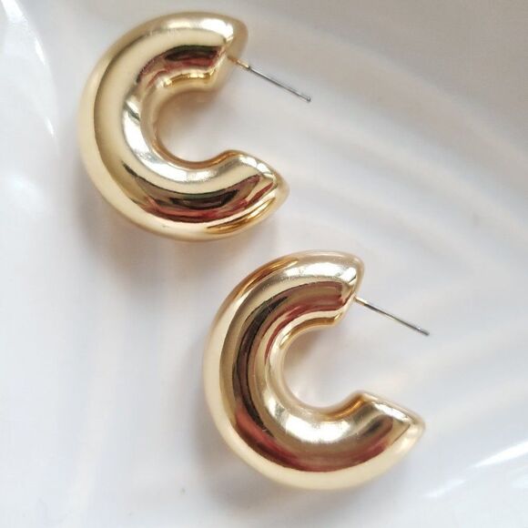 New! Anthro Tube Earrings  - Picture 12 of 16